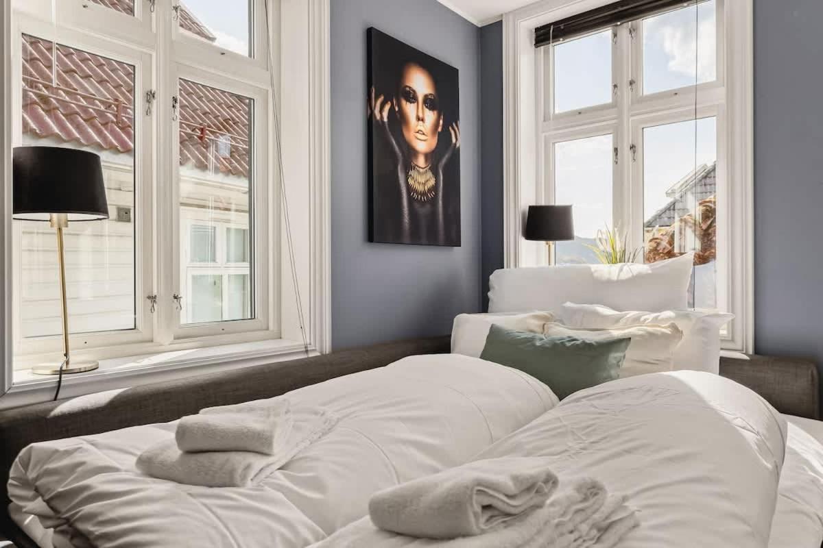 Dinbnb I 300m To Bryggen & Floien I Renovated 2023 Appartement